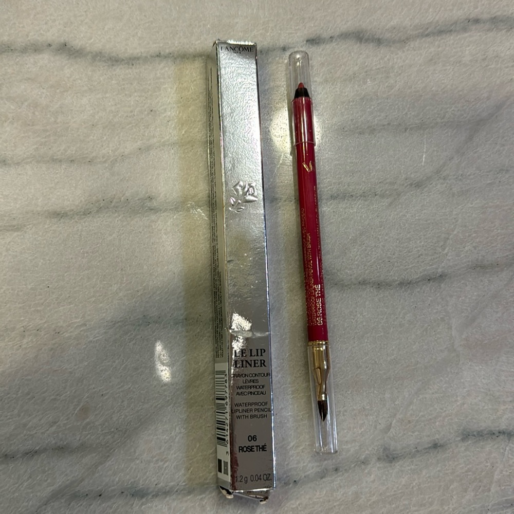 06 Rose The Lancôme Le Lip Linear brand new